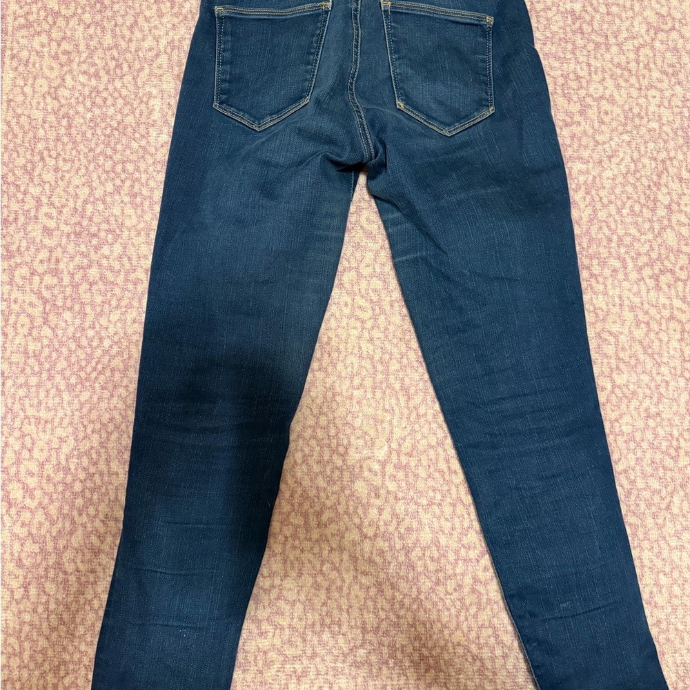 GAP 1969 Precision True Skinny Women's Skinny Jeans - Deep Blue 28R - Picture 4 of 5